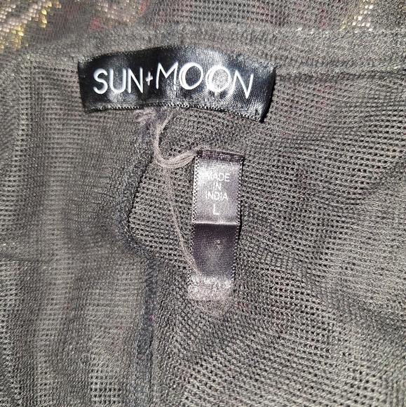 Sun n Moon Black Mesh Top - Picture 7 of 7